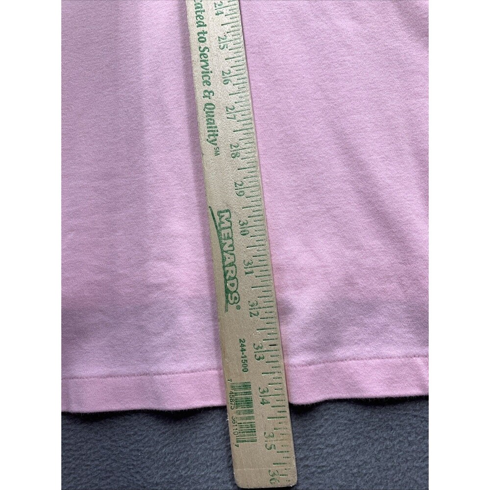 Vtg Polo Ralph Lauren Polo Shirt Mens Solid Pink Casual Size 4XB Big - Picture 7 of 13